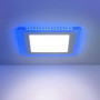 Встраиваемый светодиодный светильник Elektrostandard DLS024 7+3W 4200K Blue 4690389107139