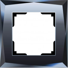 Рамка Werkel Diamant на 1 пост черный WL08-Frame-01 4690389054396