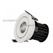 Встраиваемый светильник Arlight LTD-95WH 9W White 45deg