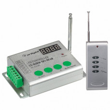 Контроллер-регулятор цвета RGBW с пультом ДУ Arlight CS-RGBW CS-RGBW-SPI-RF4B (5-24V, ПДУ 4кн)